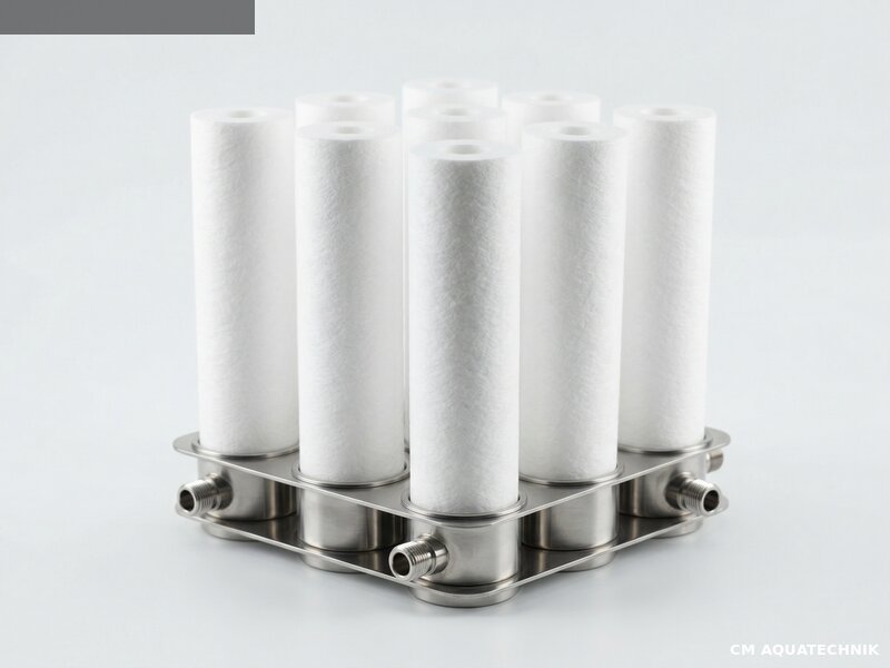 PP Spun Cartridge Filters — water treatment equipment