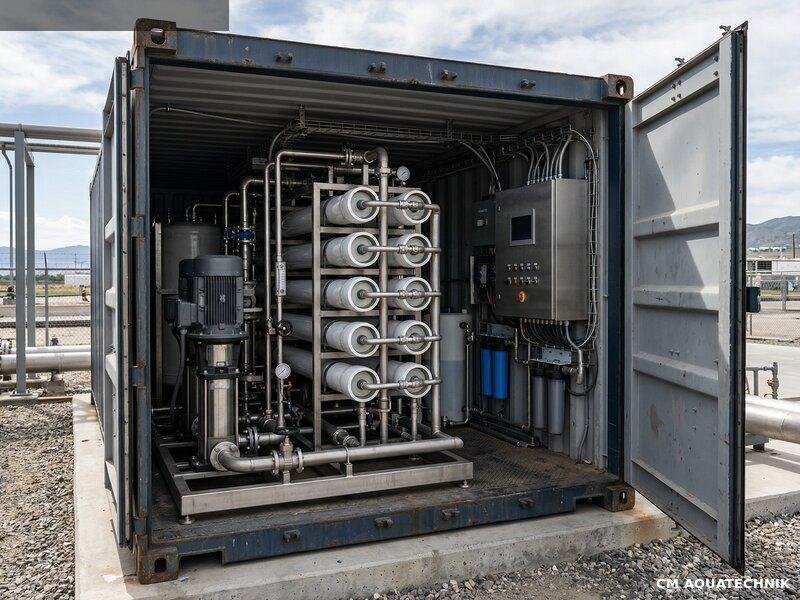 Containerized RO Systems — CM Aquatechnik water treatment equipment