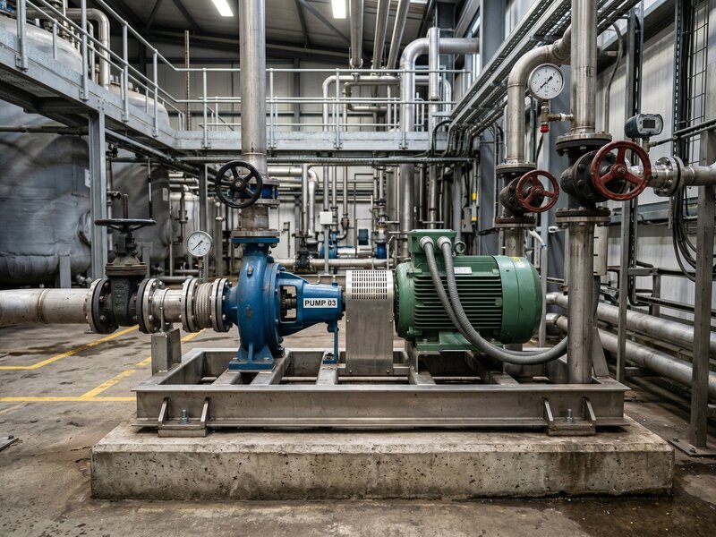 Pumps — water treatment equipment